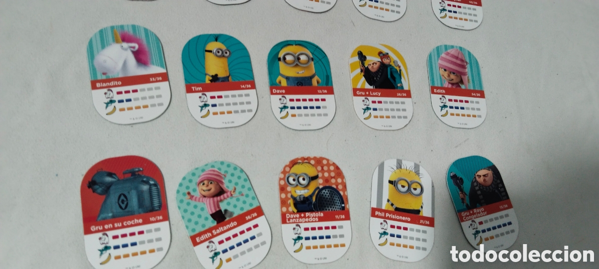 Segunda mano: Lote 35 cartas 3D Gru 3 Minions - Foto 8