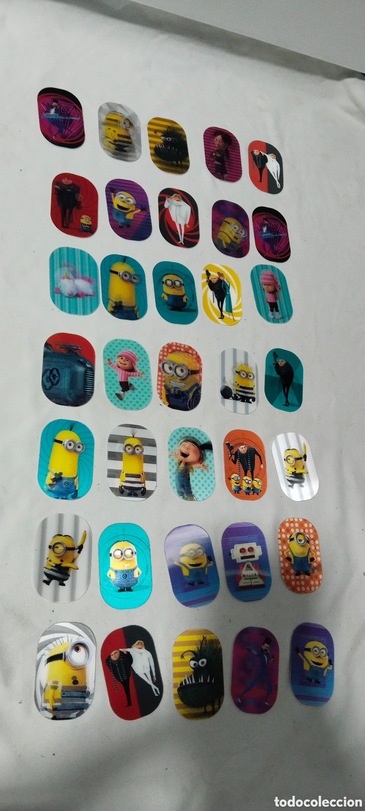 Segunda mano: Lote 35 cartas 3D Gru 3 Minions - Foto 1