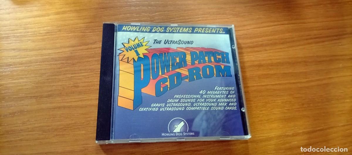 Segunda mano: Power Patch CD‑ROM Vol. 1 &ndash; Howling Dog Systems (Gravis UltraSound) &ndash; Raro software retro