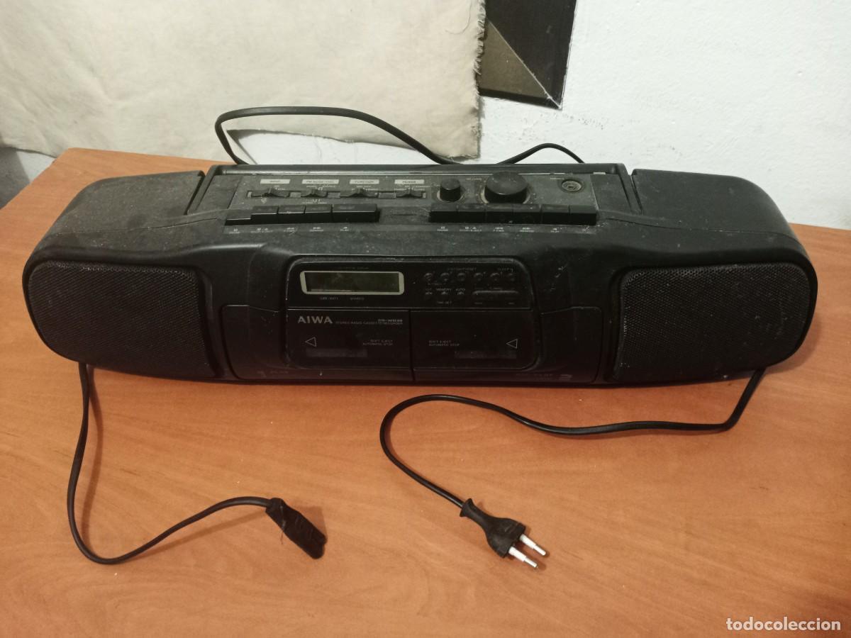 Segunda M&atilde;o: RADIOCASETE DOBLE PLETINA A&Ntilde;OS 90 NO SE ESCUCHAN BIEN CASETES -VER FOTOS