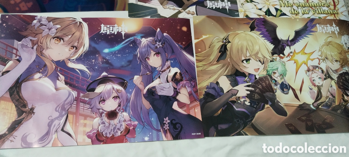 Segunda mano: Lote 14 l&aacute;minas anime y manga - Foto 4