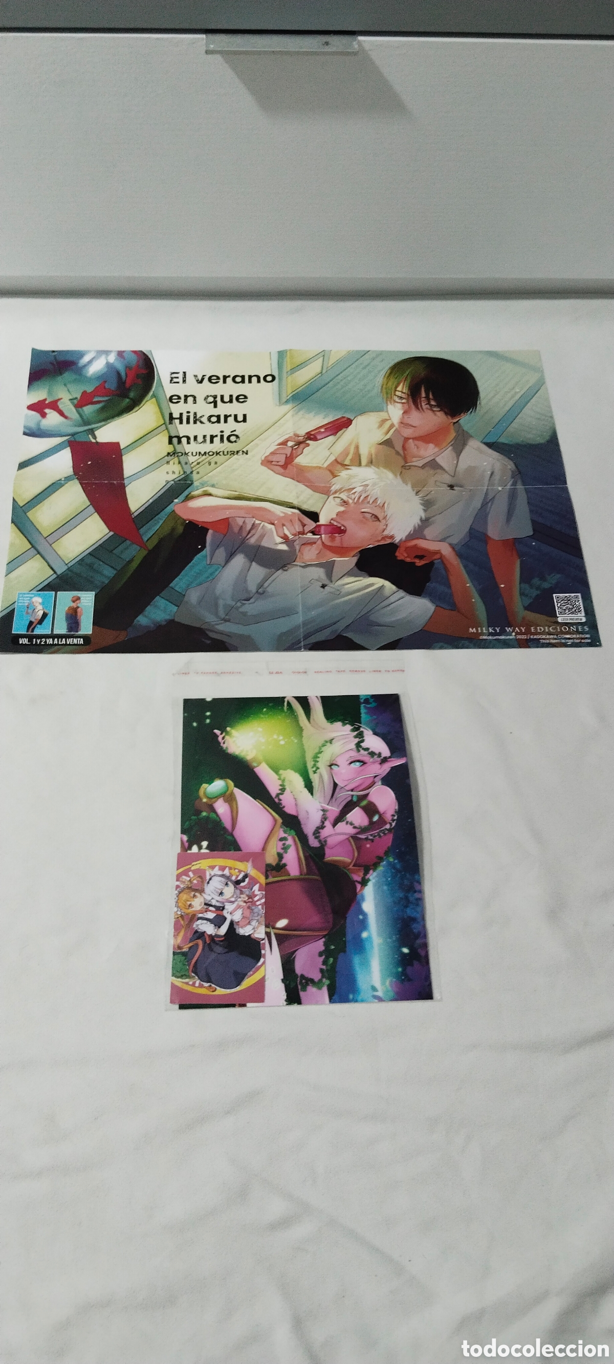 Segunda mano: Lote 14 l&aacute;minas anime y manga - Foto 5