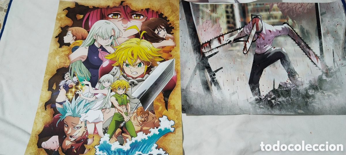 Segunda mano: Lote 14 l&aacute;minas anime y manga - Foto 7