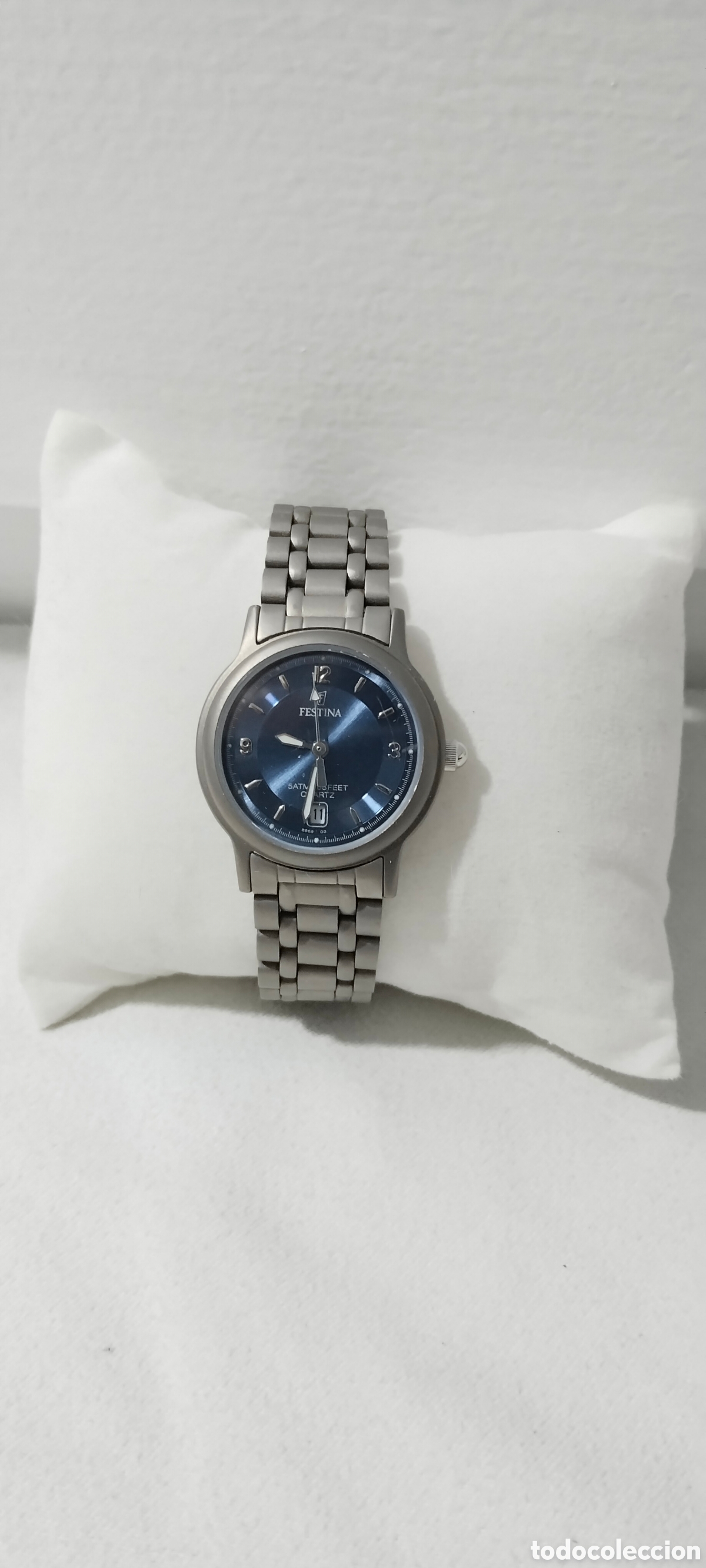 Segunda mano: Reloj Festina 8668 azul sin usar