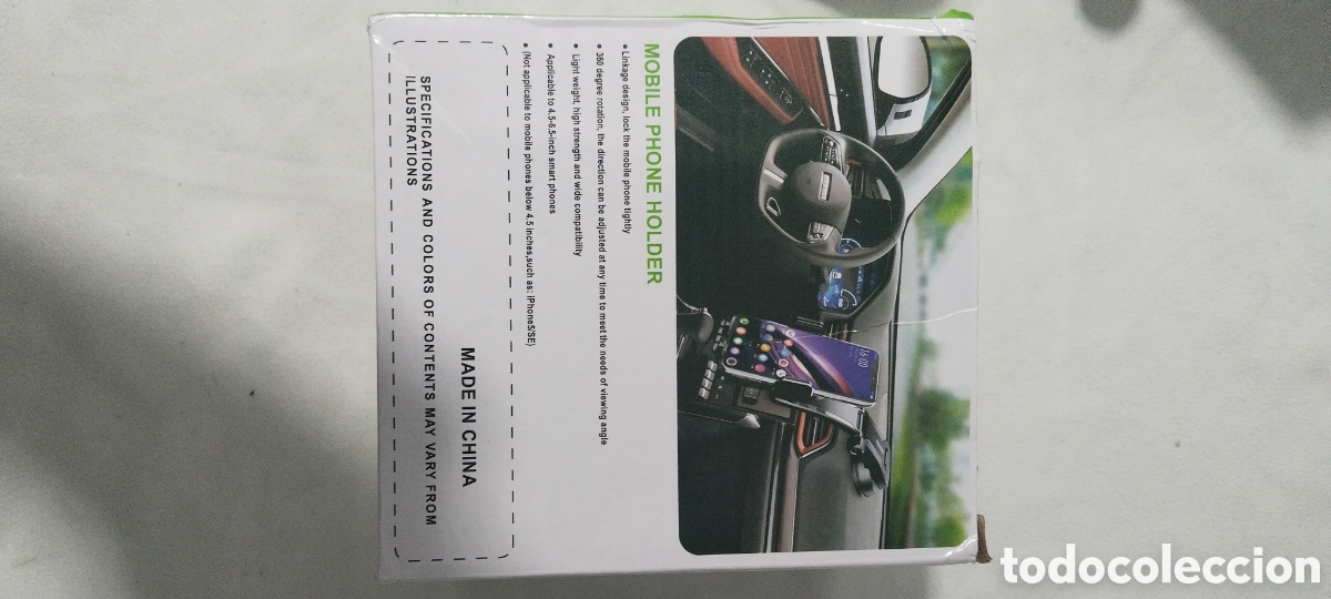 Segunda mano: 2 soportes m&oacute;vil coche sin estrenar - Foto 5