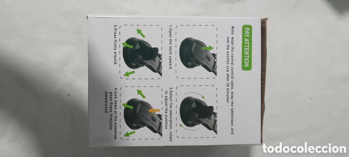 Segunda mano: 2 soportes m&oacute;vil coche sin estrenar - Foto 6