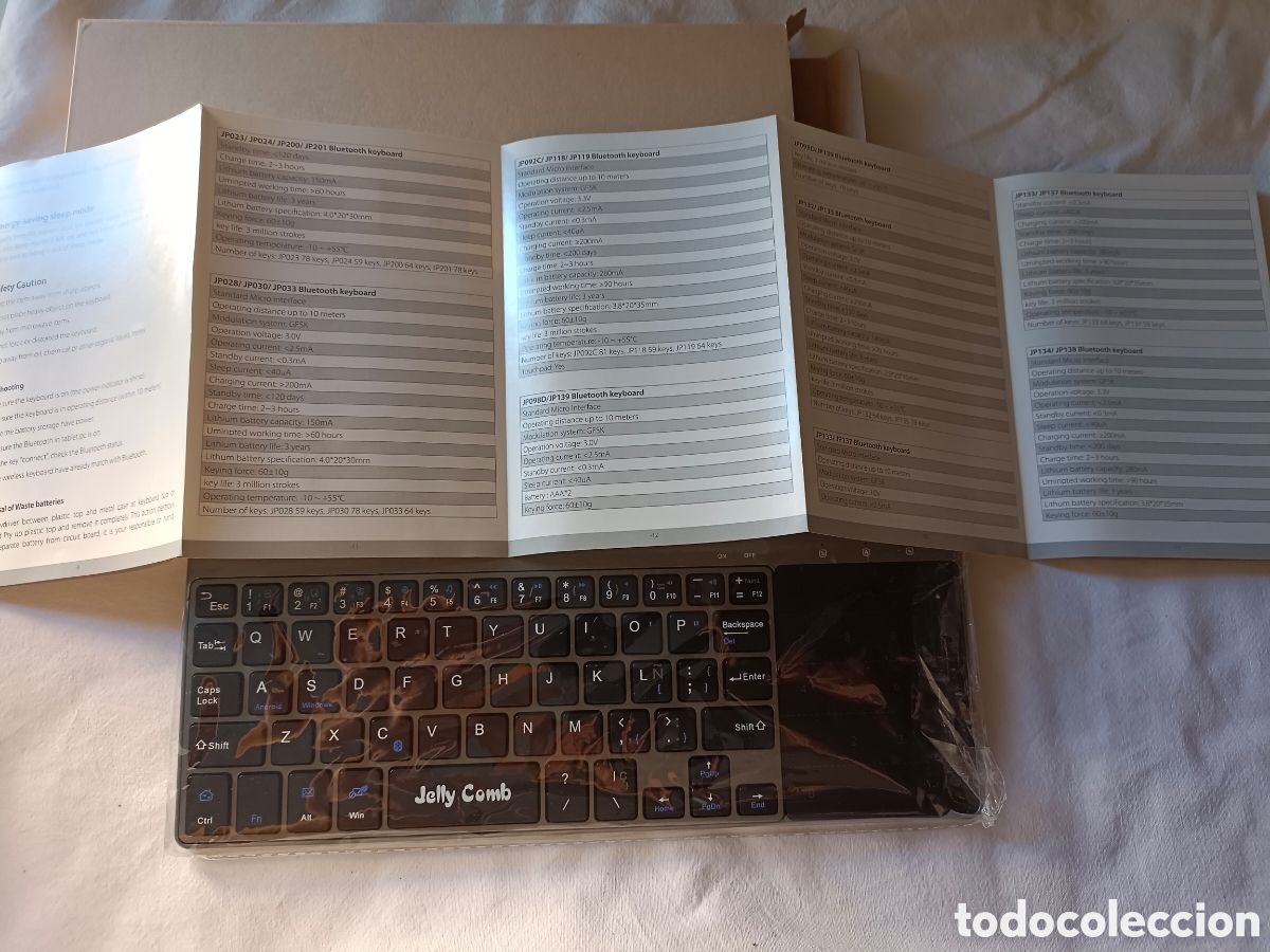 Segunda mano: Teclado bluetooth con raton todo en 1 - Foto 6
