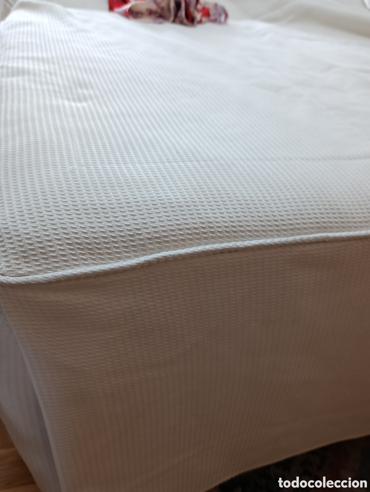 Segunda mano: Colcha de matrimonio beig - Foto 4