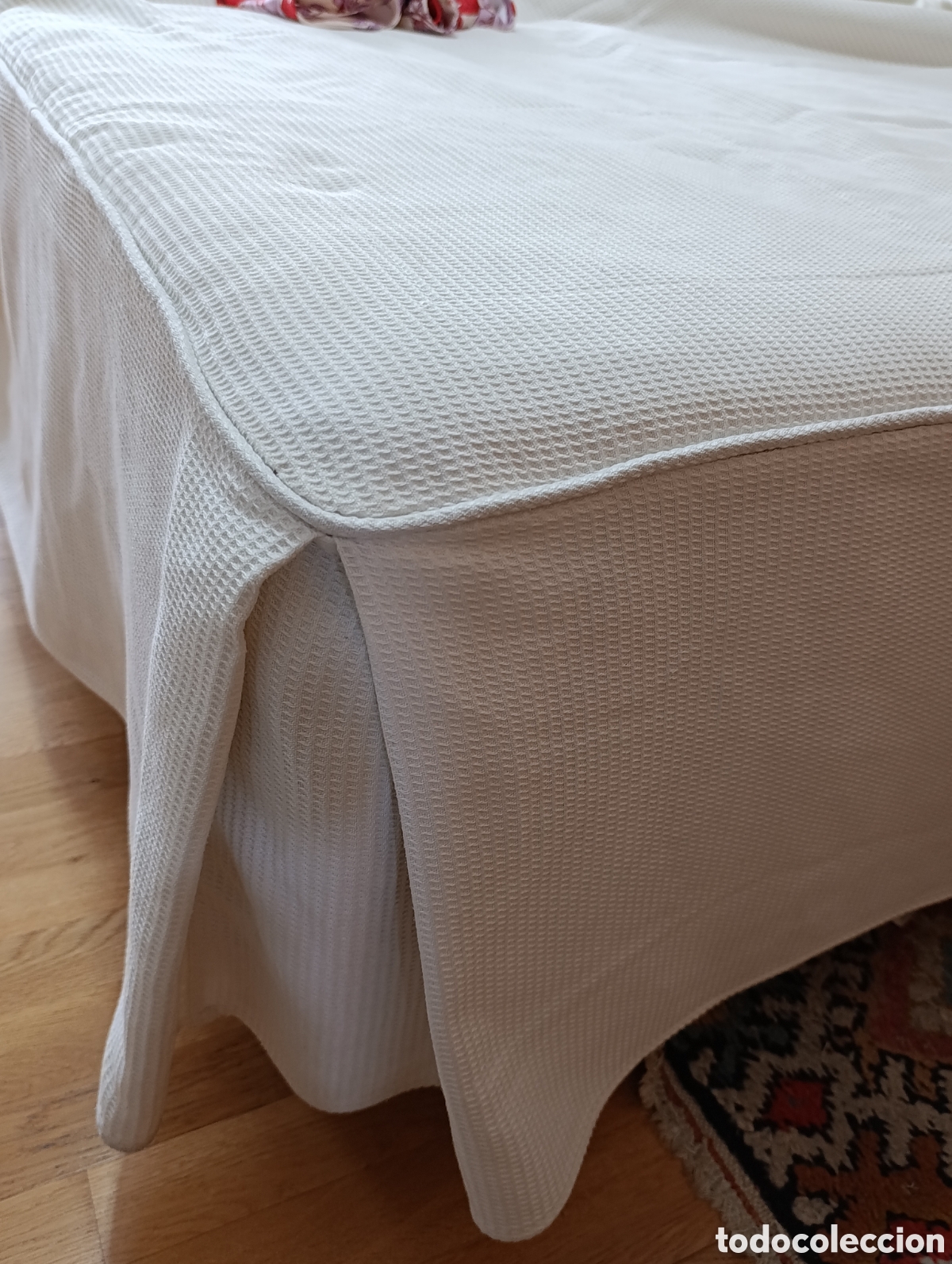 Segunda mano: Colcha de matrimonio beig - Foto 1