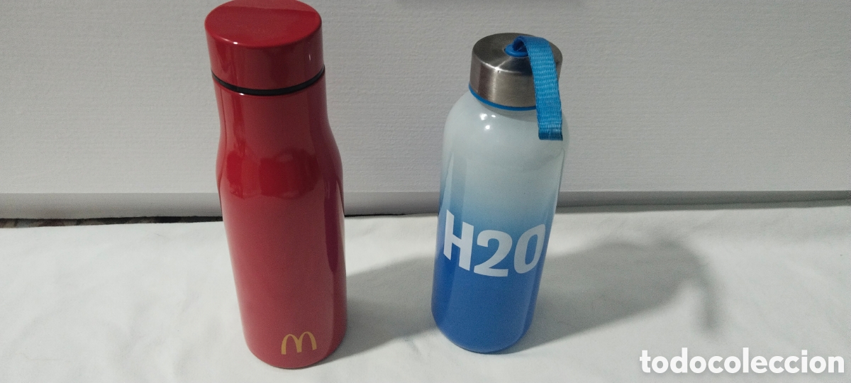 Segunda mano: Lote tazas y botellas Parque Warner - Foto 6
