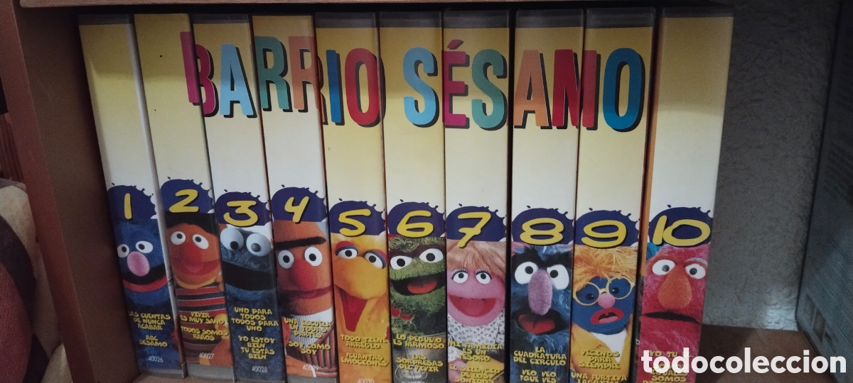 Segunda mano: Colecci&oacute;n Barrio S&eacute;samo 10 VHS - Foto 1