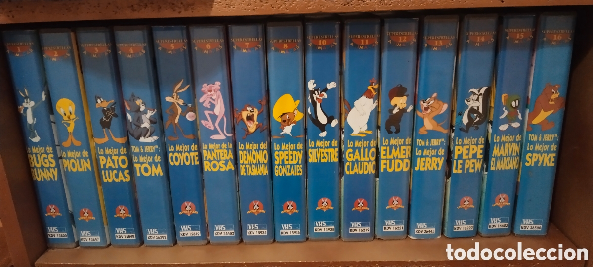 Segunda mano: Colecci&oacute;n Looney Tunes 20 VHS
