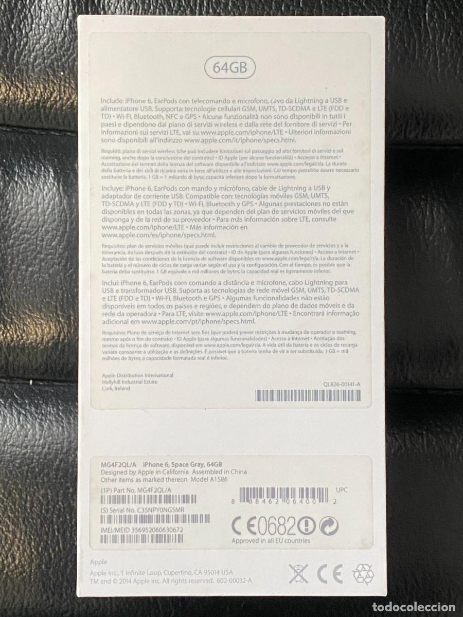 Segunda mano: iPhone 6 64GB Gris Espacial - Foto 7