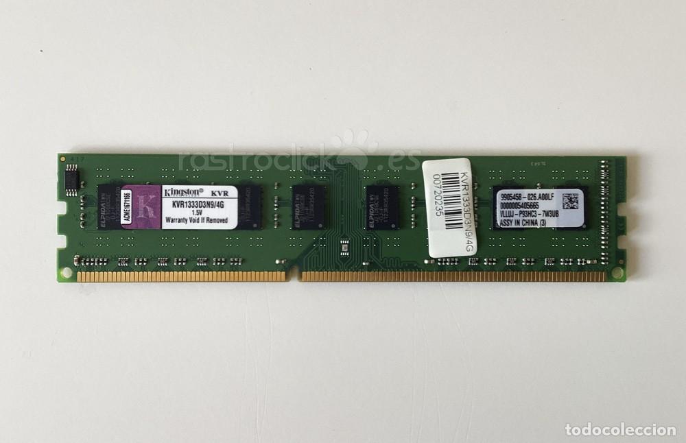 Segunda mano: M&oacute;dulo de memoria Kingston 4GB KVR1333D3N9/4G