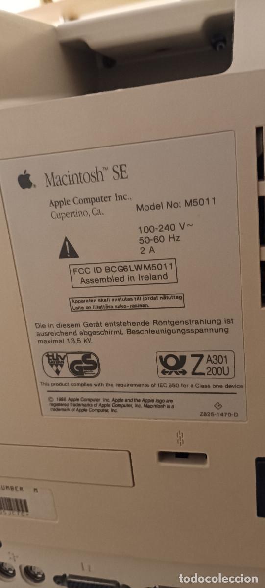 Segunda mano: Apple MACINTOSH SE Modelo: M5011 - Foto 6