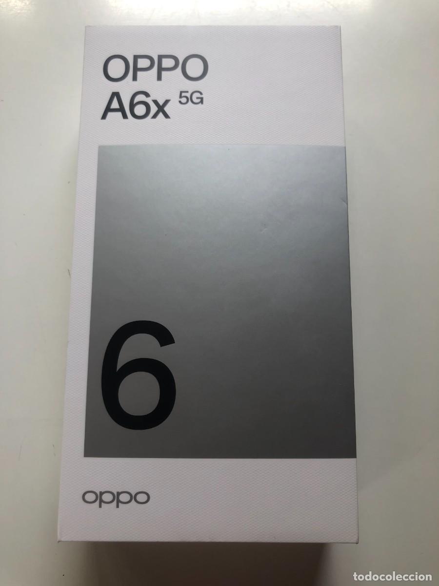 Segunda mano: Tel&eacute;fono m&oacute;vil Oppo A6x 5G en color negro sin abrir, libre 256GB