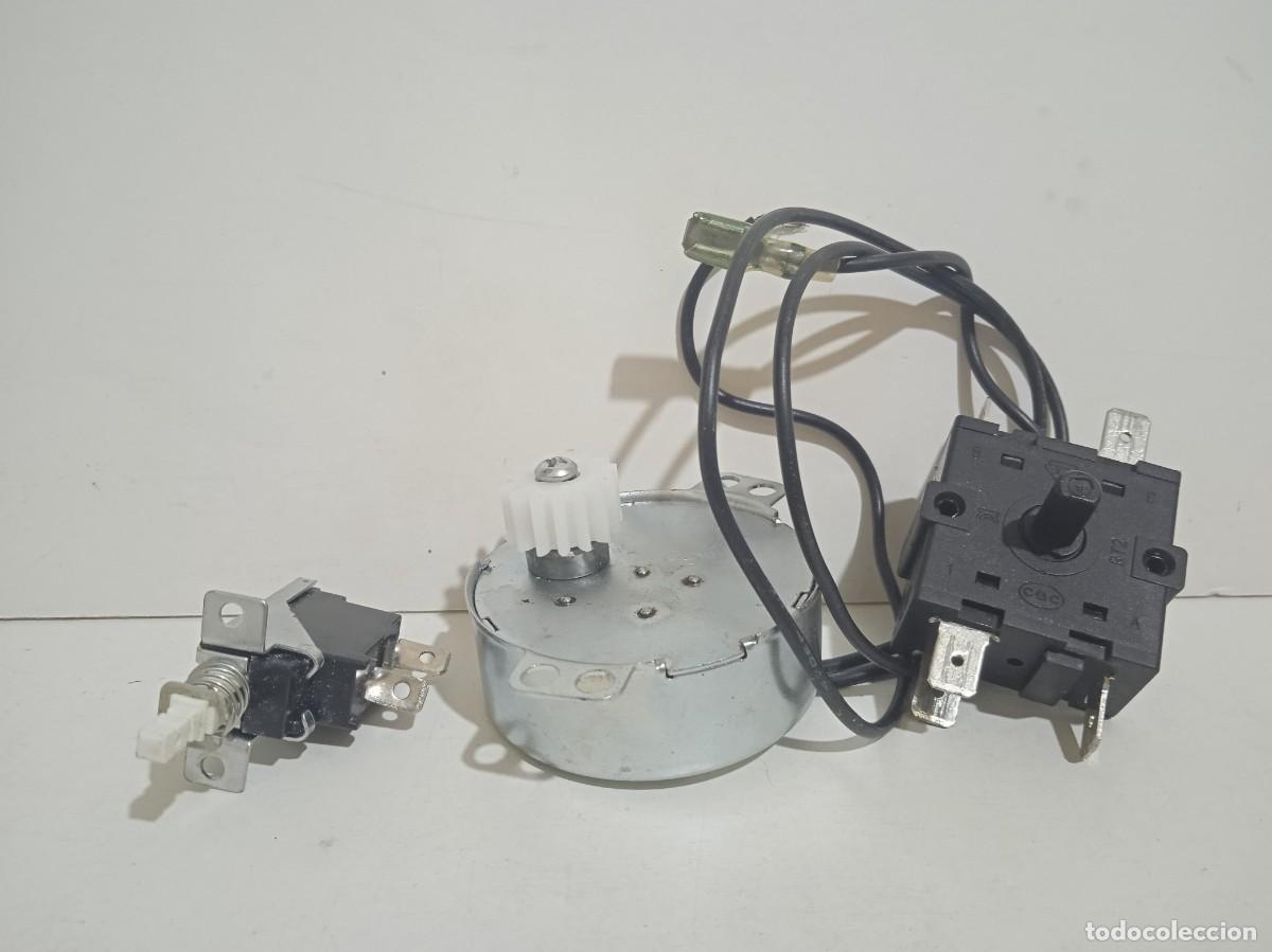 Segunda mano: Motor Sincrono 49TYJ Original 4.8r /min + Interruptor Rotativo + Interruptor Encendido