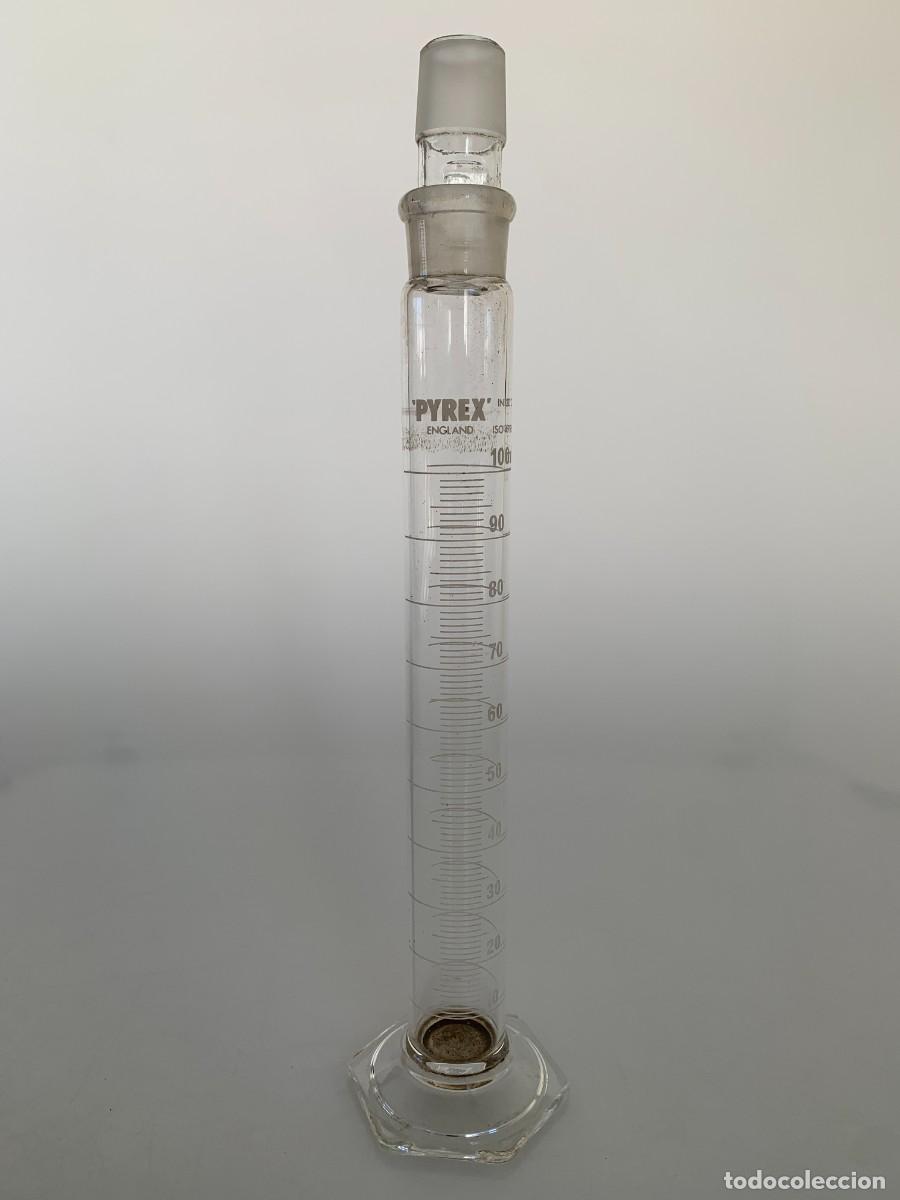 Segunda mano: Probeta Graduada PYREX Vidrio Tapon - Foto 1