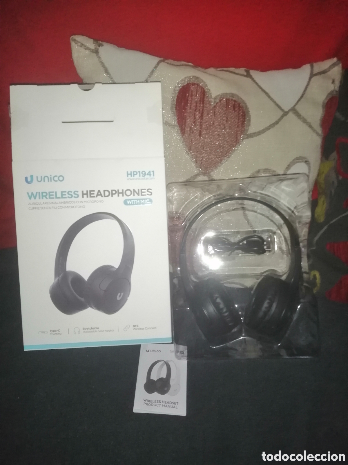 Segunda mano: Unico HP1941 Wireless Headphones - Foto 2