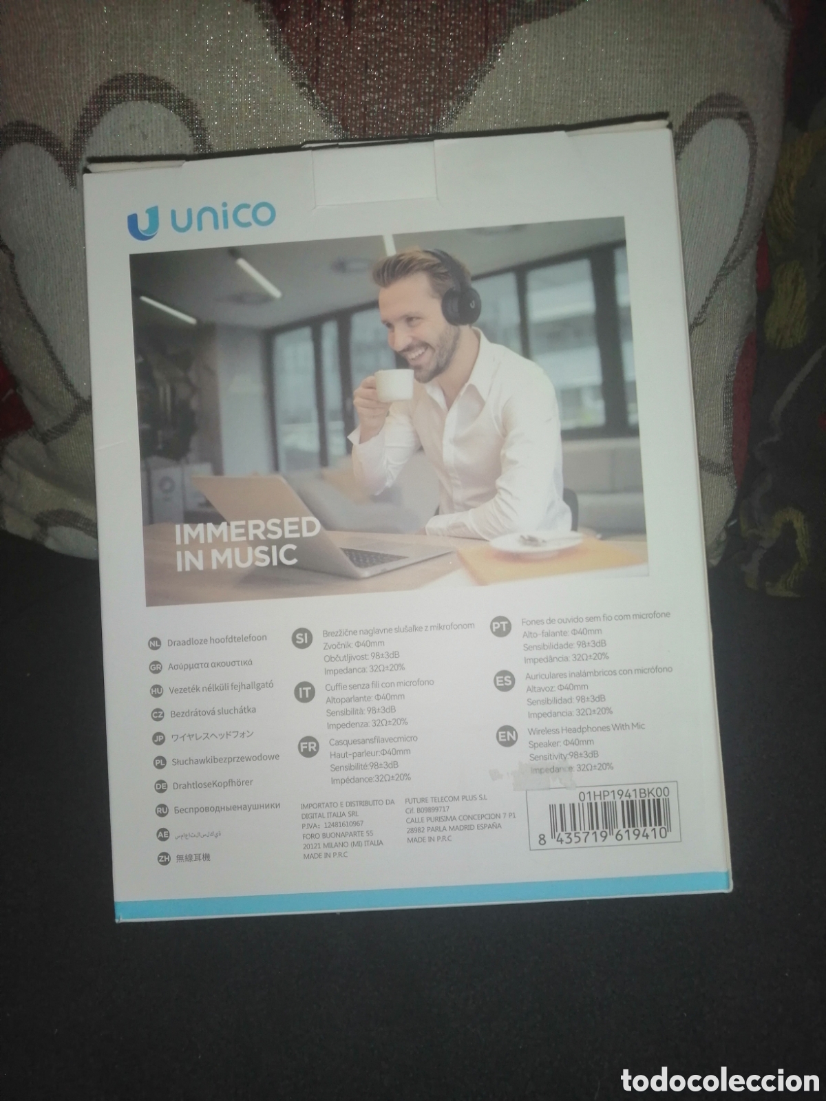 Segunda mano: Unico HP1941 Wireless Headphones - Foto 5
