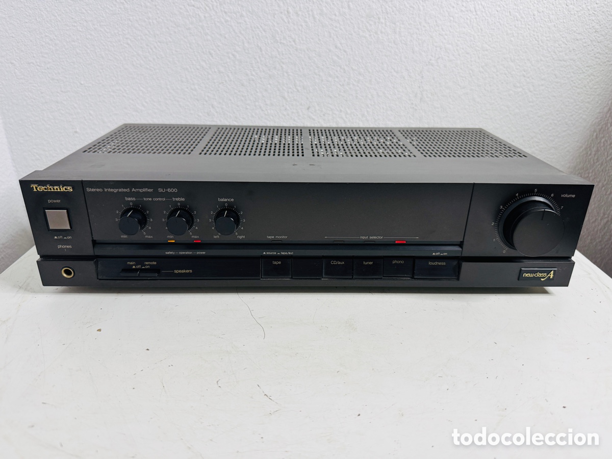 Segunda mano: Technics SU-600 Integrated Stereo Amplifier New Class A