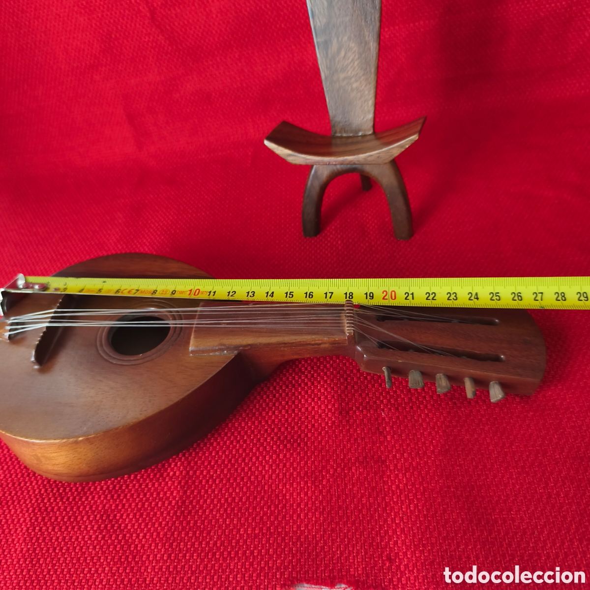 Segunda mano: Bandurria decoraci&oacute;n de madera con m&uacute;sica - Foto 8