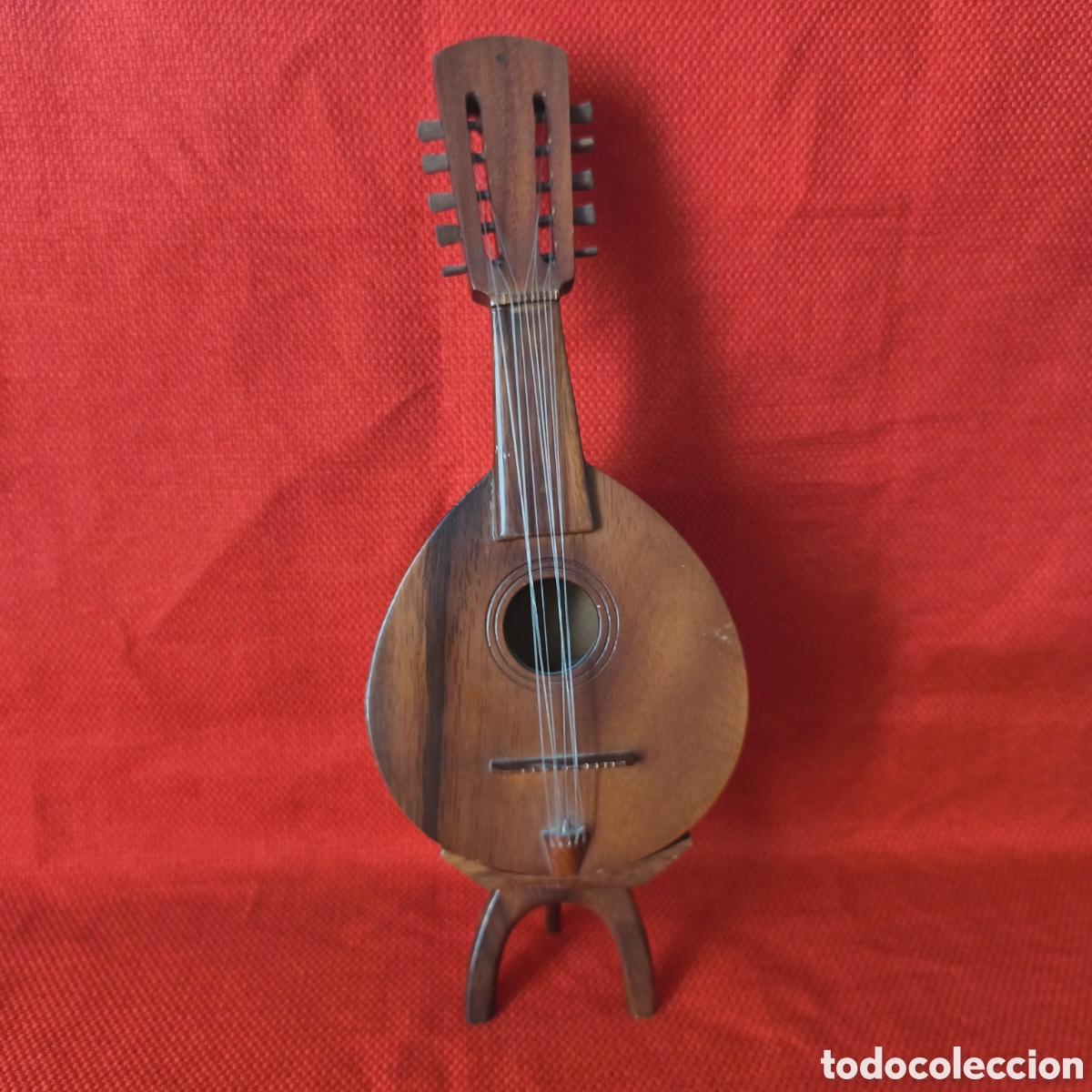 Segunda mano: Bandurria decoraci&oacute;n de madera con m&uacute;sica - Foto 1