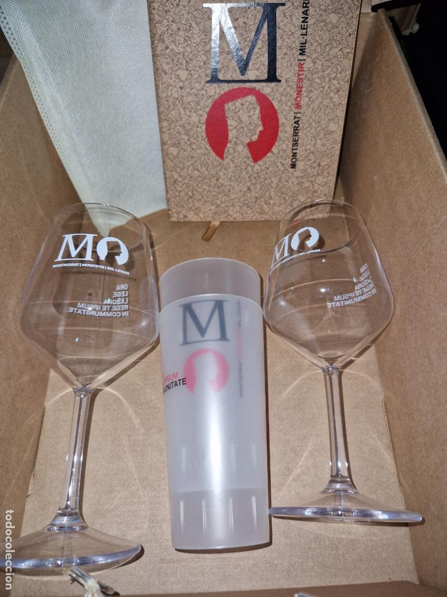 Segunda mano: BONITO JUEGO DE COPAS DE CRISTAL MONTSERRAT. - Foto 2
