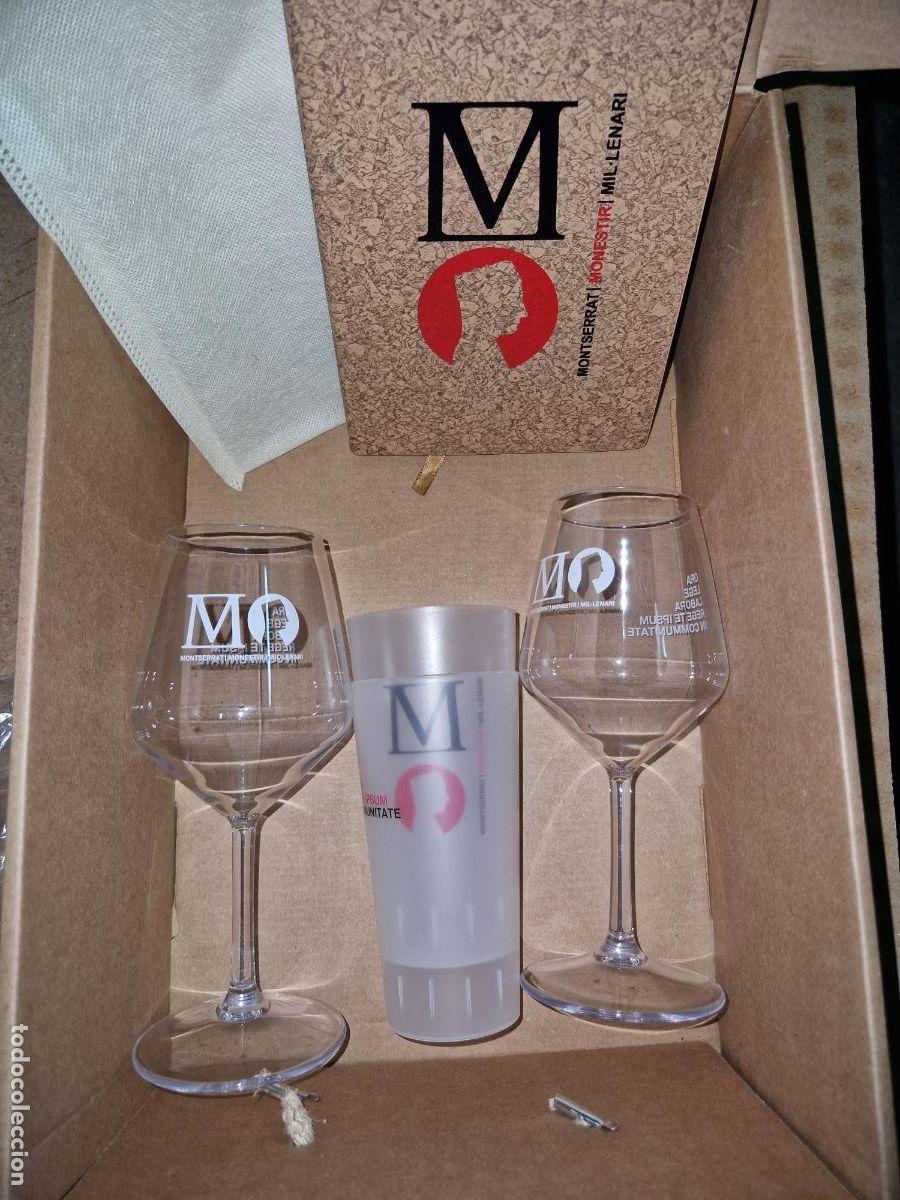 Segunda mano: BONITO JUEGO DE COPAS DE CRISTAL MONTSERRAT. - Foto 3