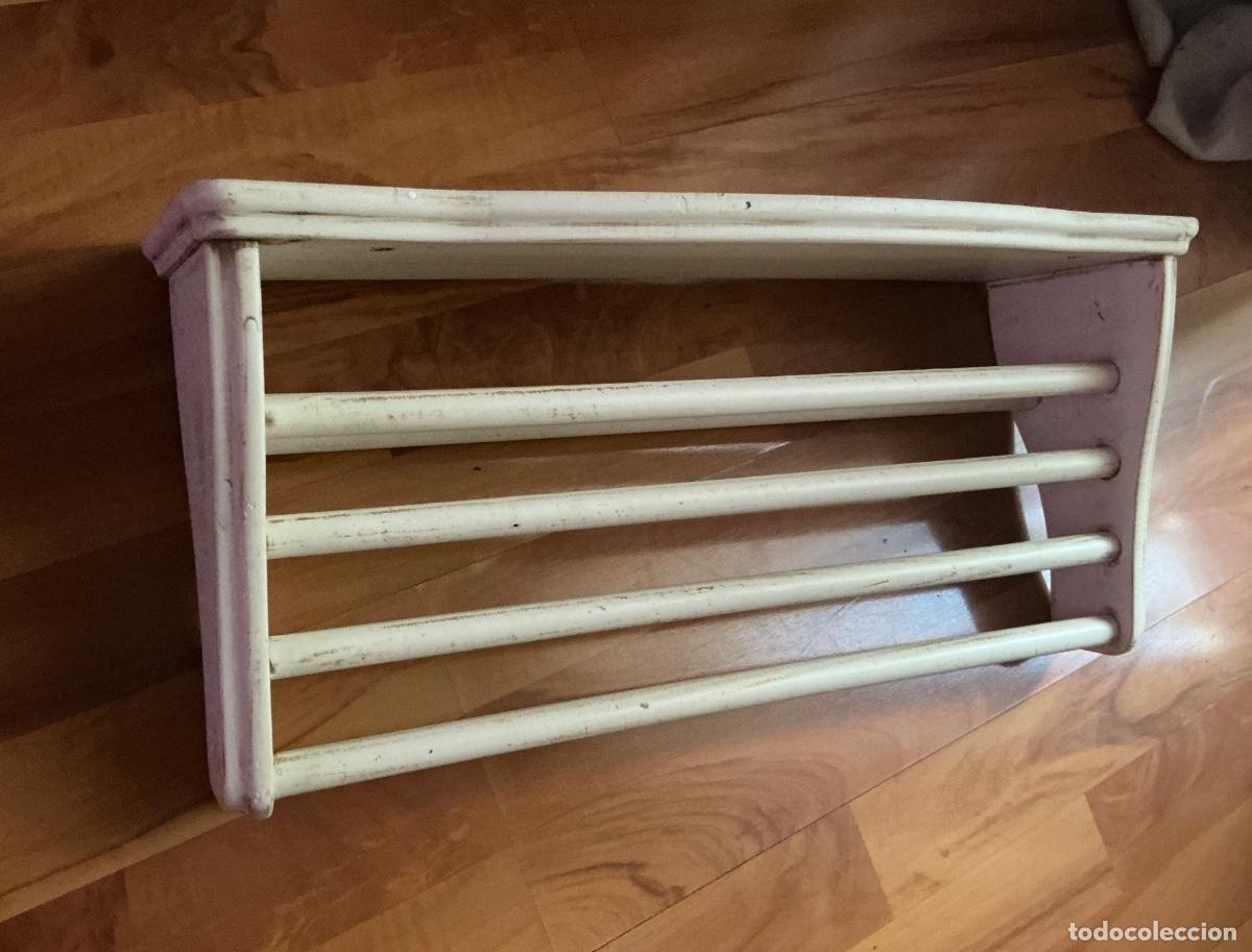 Segunda mano: Estante de madera, estilo envejecido. - Foto 8