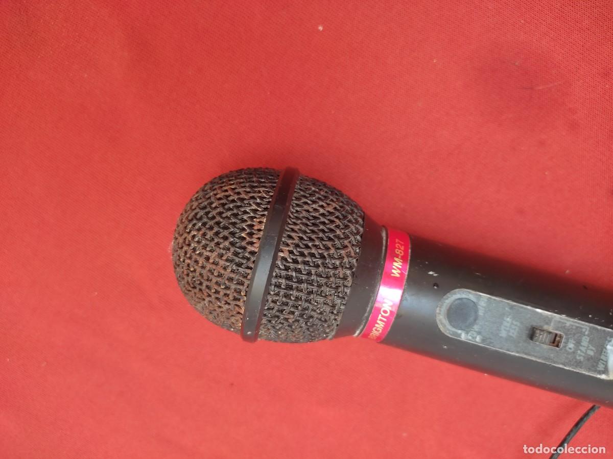 Segunda mano: antiguo microfono inhalambrico brigmton WM 827 - Foto 5