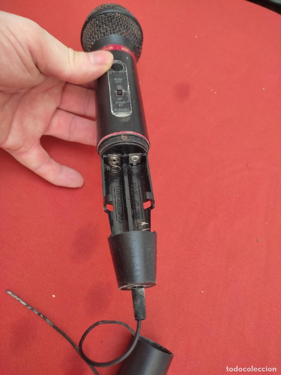 Segunda mano: antiguo microfono inhalambrico brigmton WM 827 - Foto 14