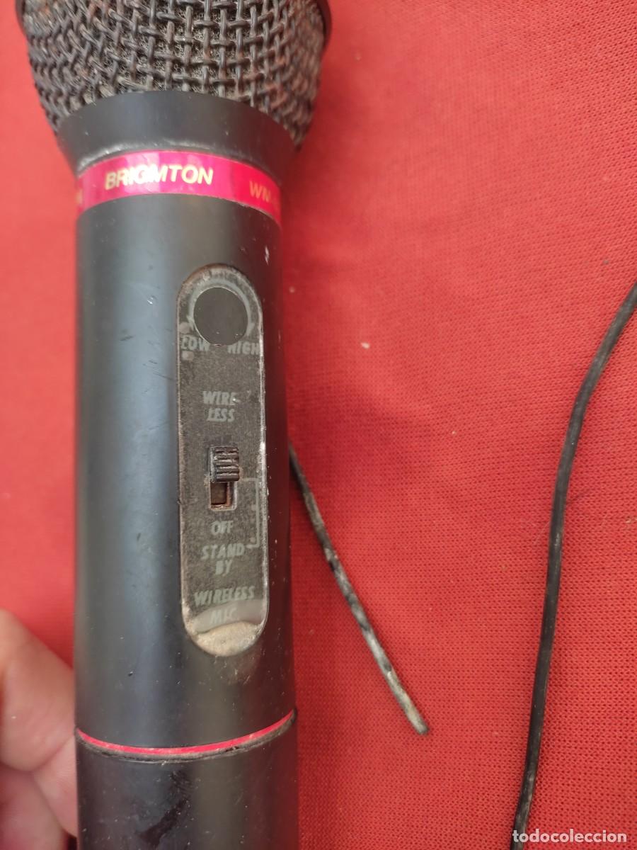 Segunda mano: antiguo microfono inhalambrico brigmton WM 827 - Foto 16