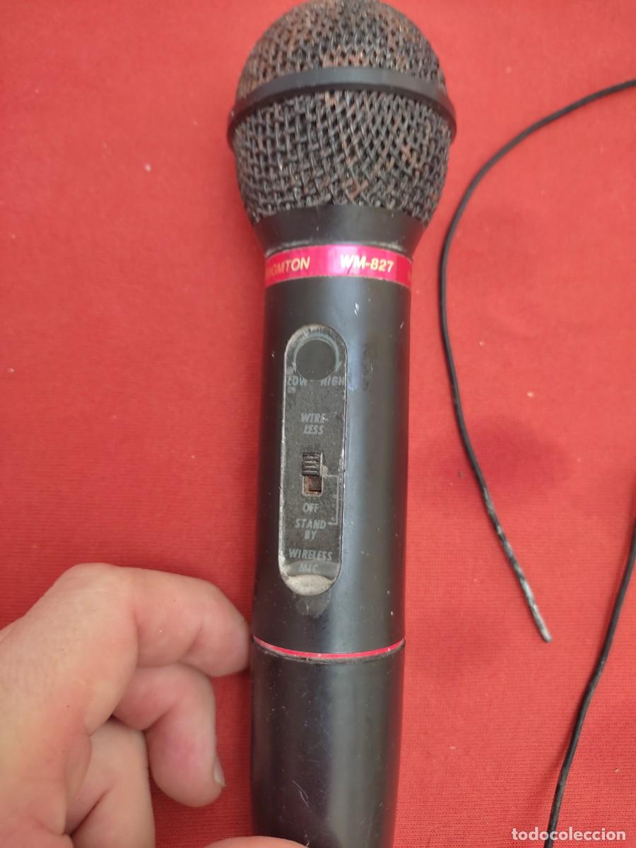 Segunda mano: antiguo microfono inhalambrico brigmton WM 827 - Foto 17