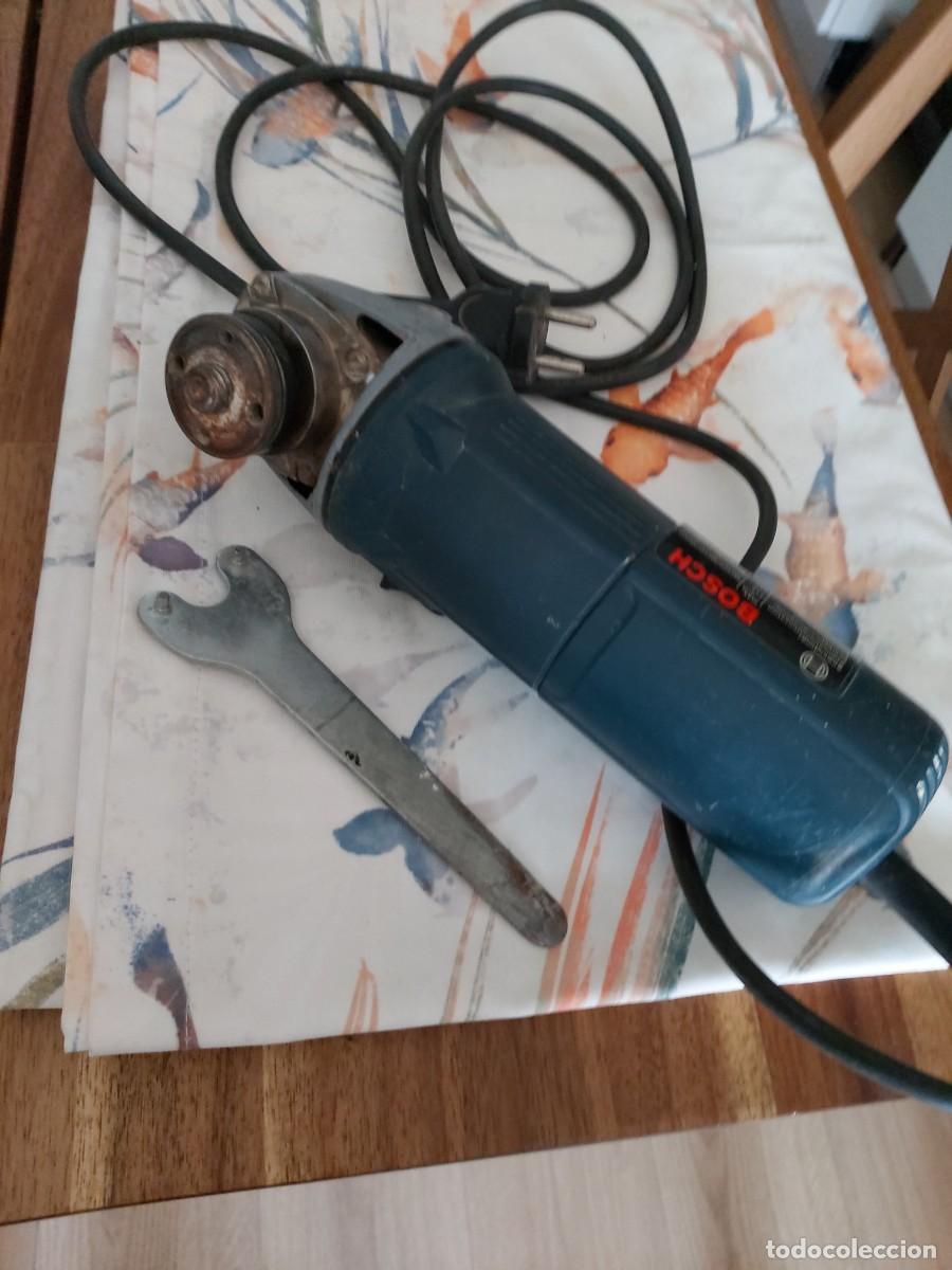 Segunda mano: Amoladora / Radial Bosch 1347 GWS 500W (Made in Germany) + Llave