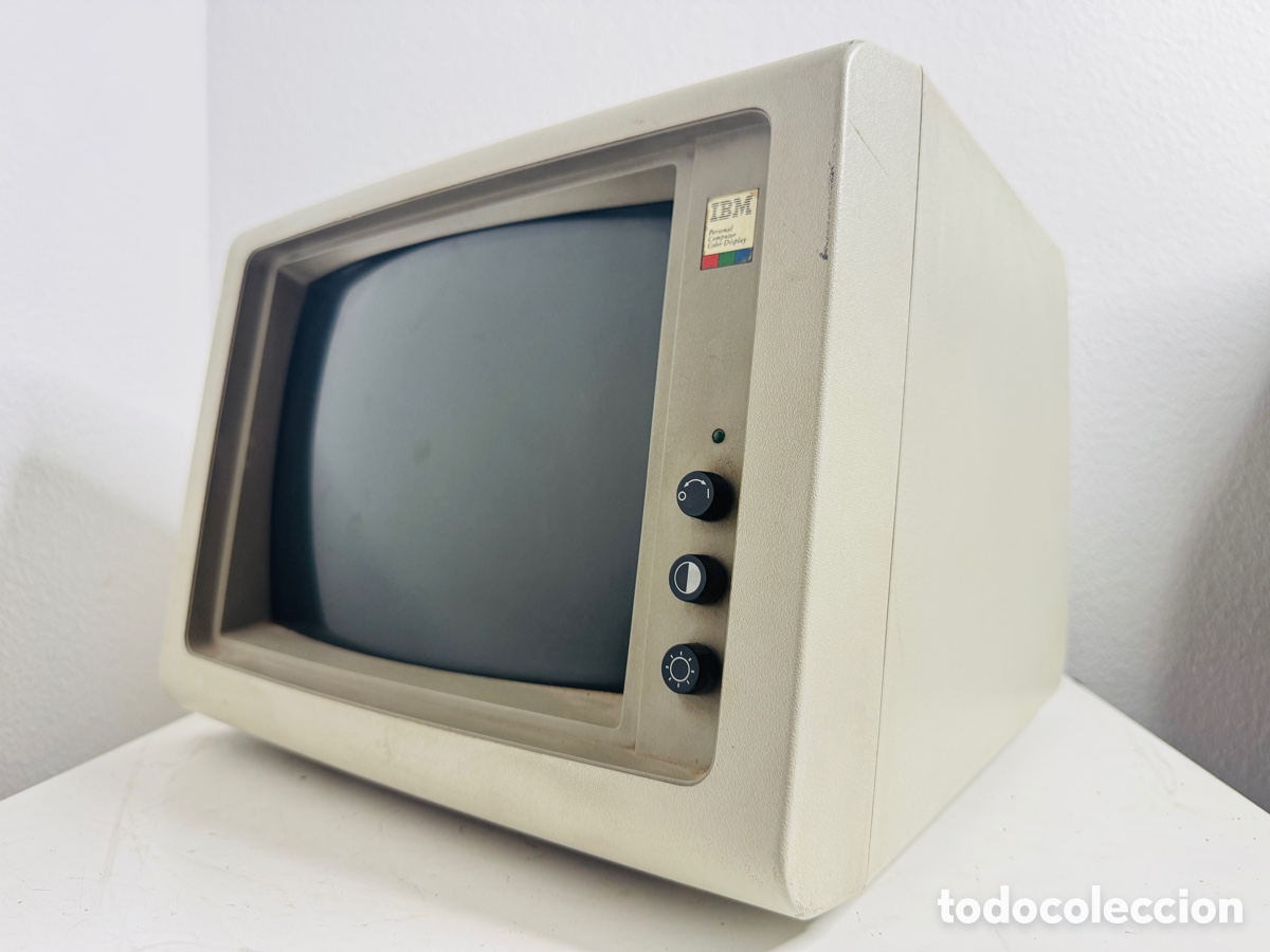Segunda mano: Vintage IBM 5153 Personal Computer Color Display Monitor