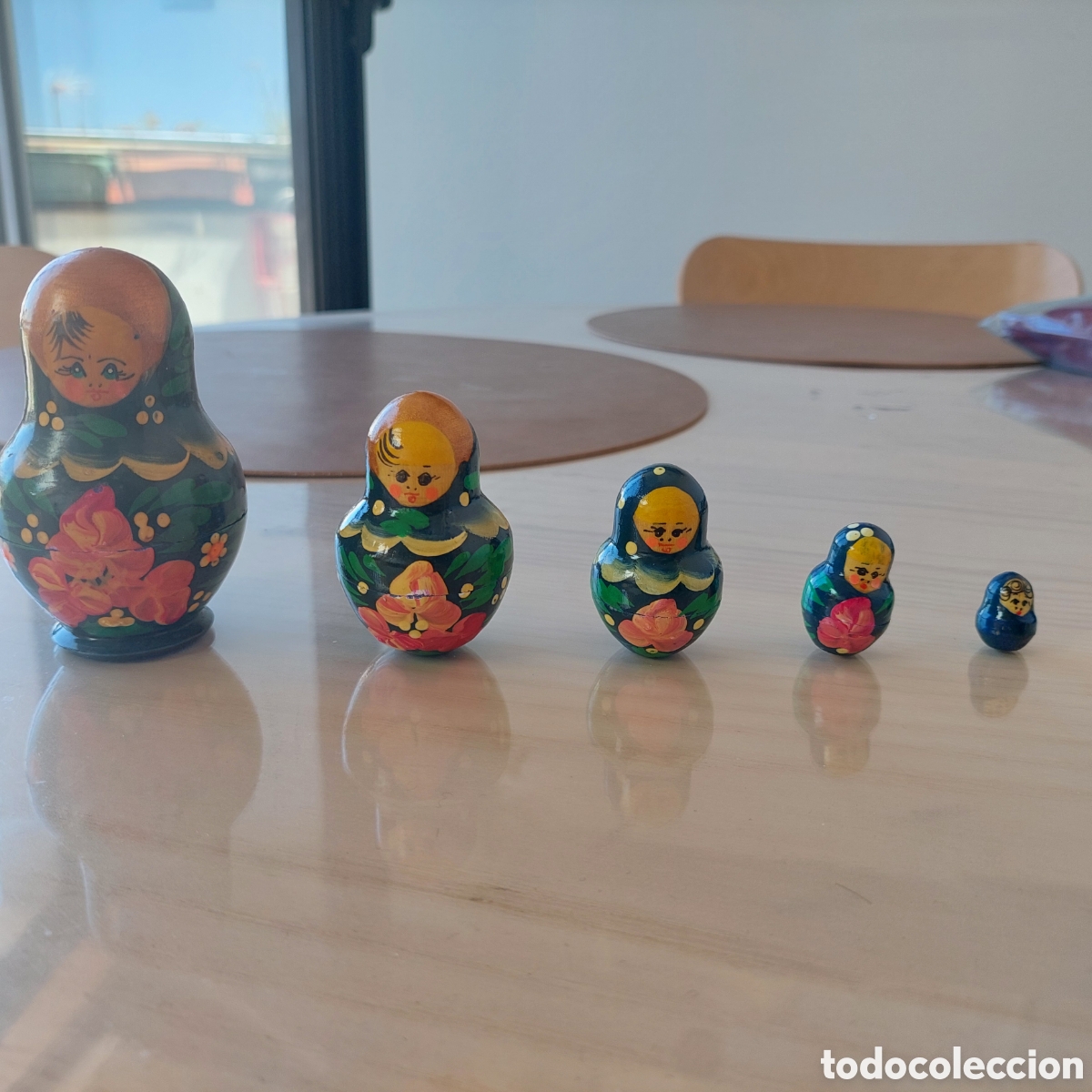 Segunda mano: Matriusca madera pintada - Foto 1