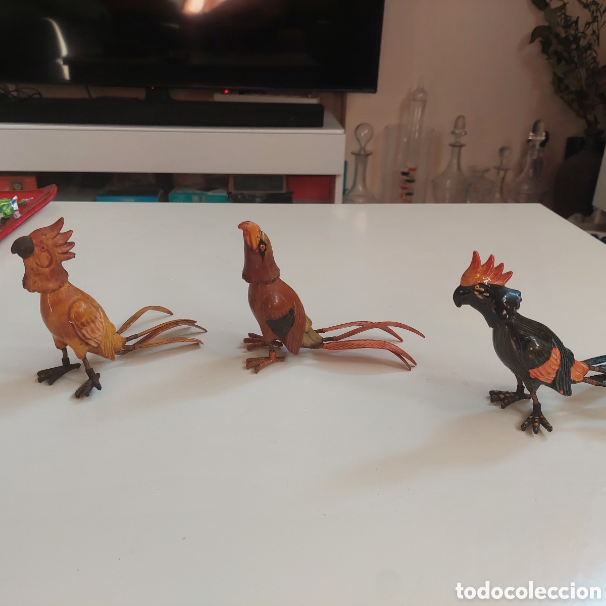Segunda mano: Pajaros articulados 3 piezas - Foto 1