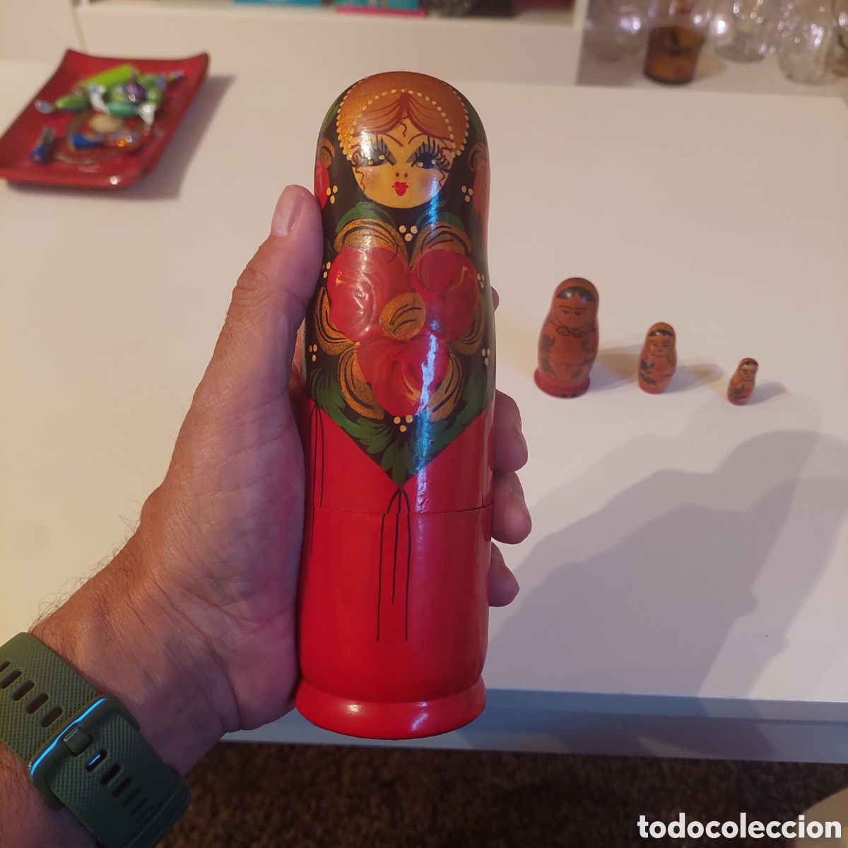 Segunda mano: Matriusca madera pintada - Foto 2