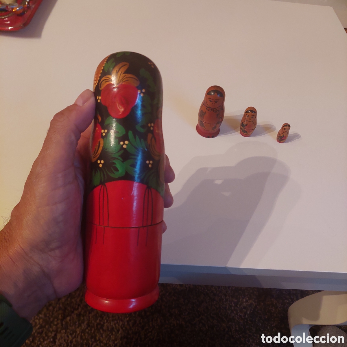 Segunda mano: Matriusca madera pintada - Foto 3