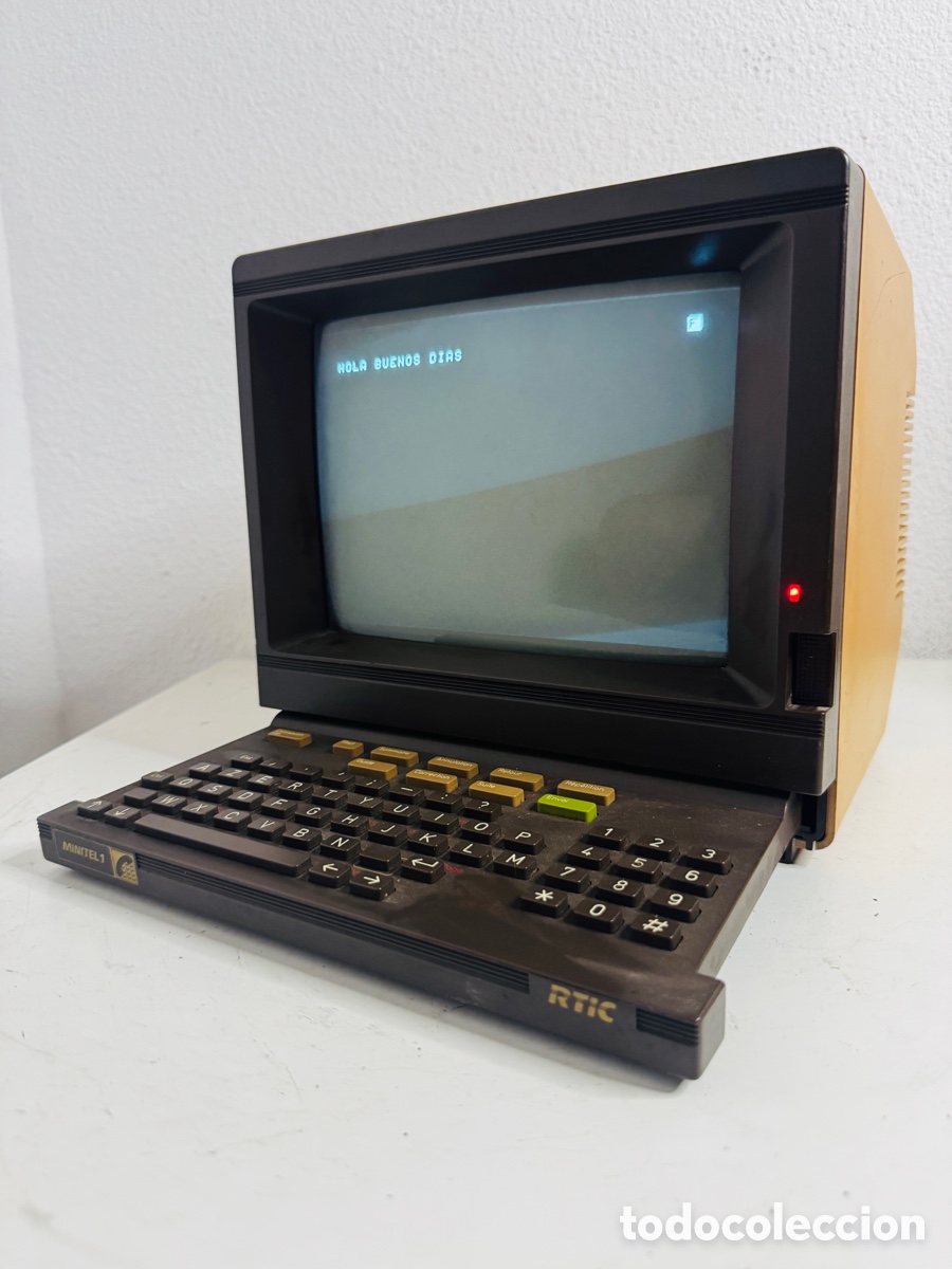 Segunda mano: Space Age Design Computer Minitel Terminal Telem&aacute;tico