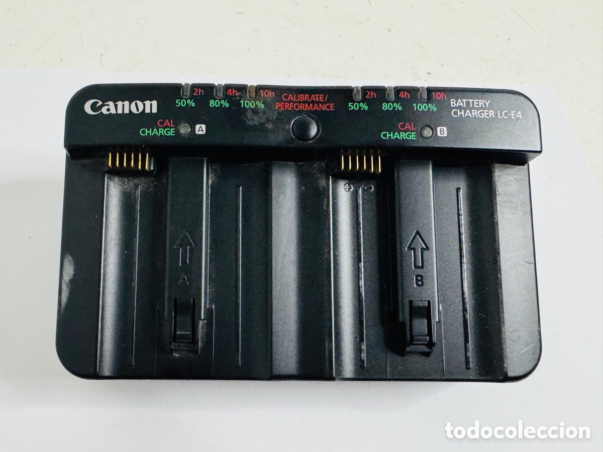 Segunda mano: Canon OEM LC-E4N Dual Battery Charger for LP-E4 LP-E4N EOS 1D X 1D Mark IV