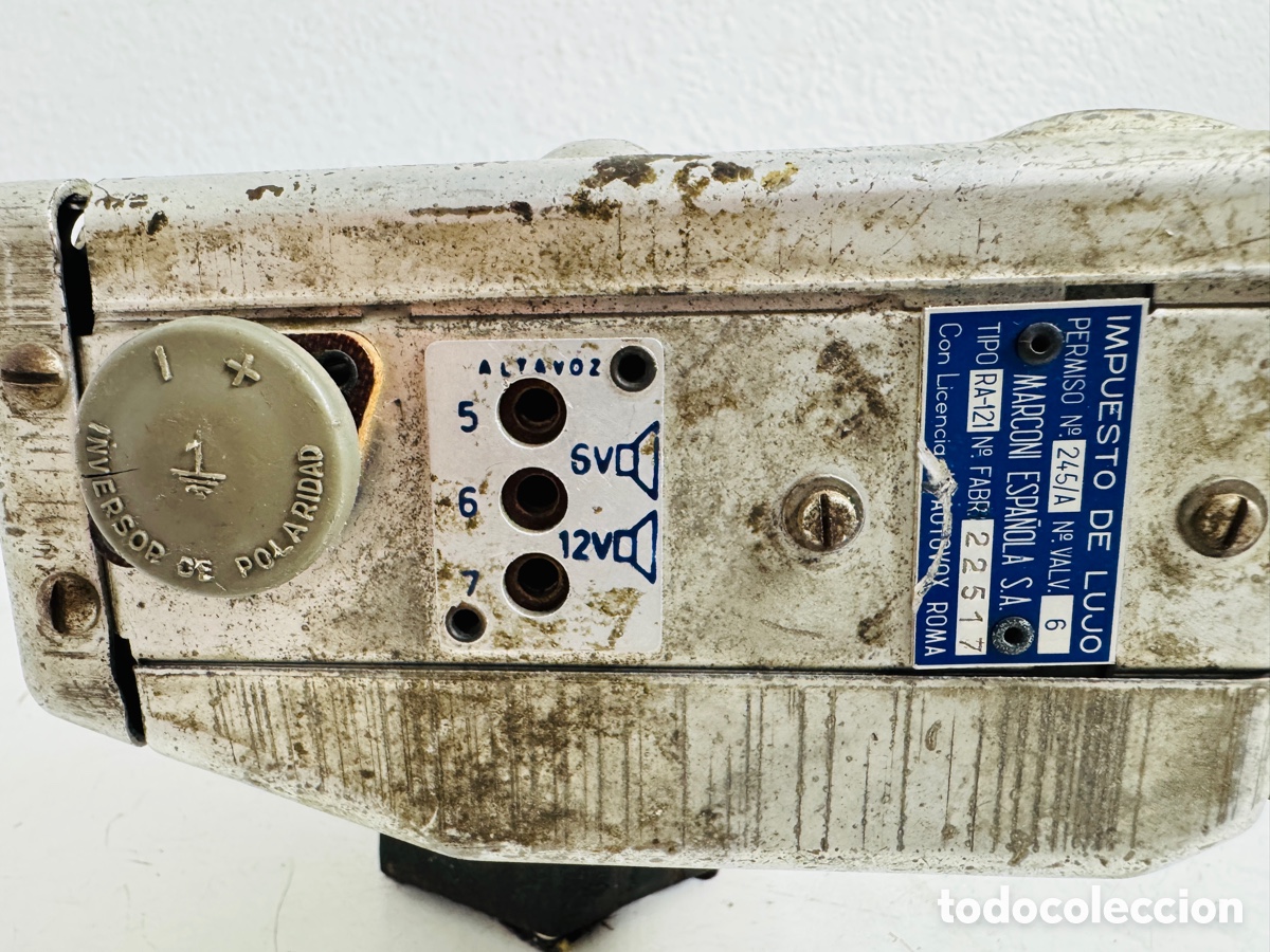 Segunda mano: Marconi RA-121 radio coche valvular - Foto 11