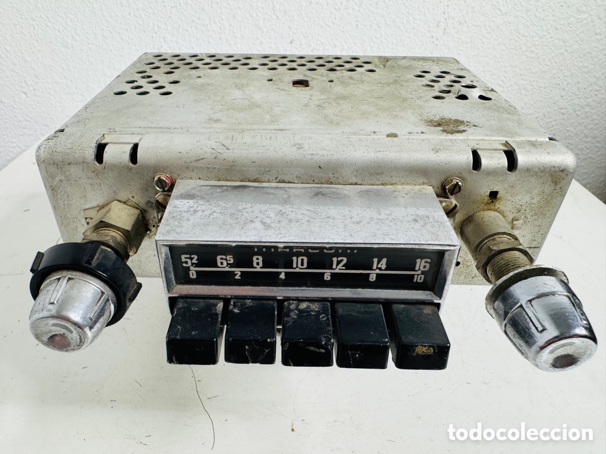Segunda mano: Marconi RA-121 radio coche valvular - Foto 1