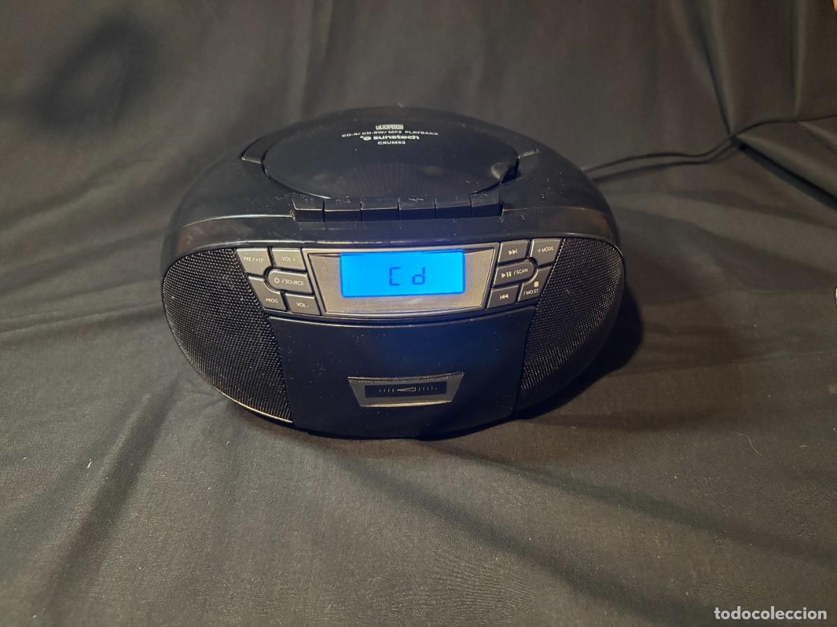 Segunda mano: Radio CD Casete Sunstech CXUM53 USB MP3 FM AUX Funcionando