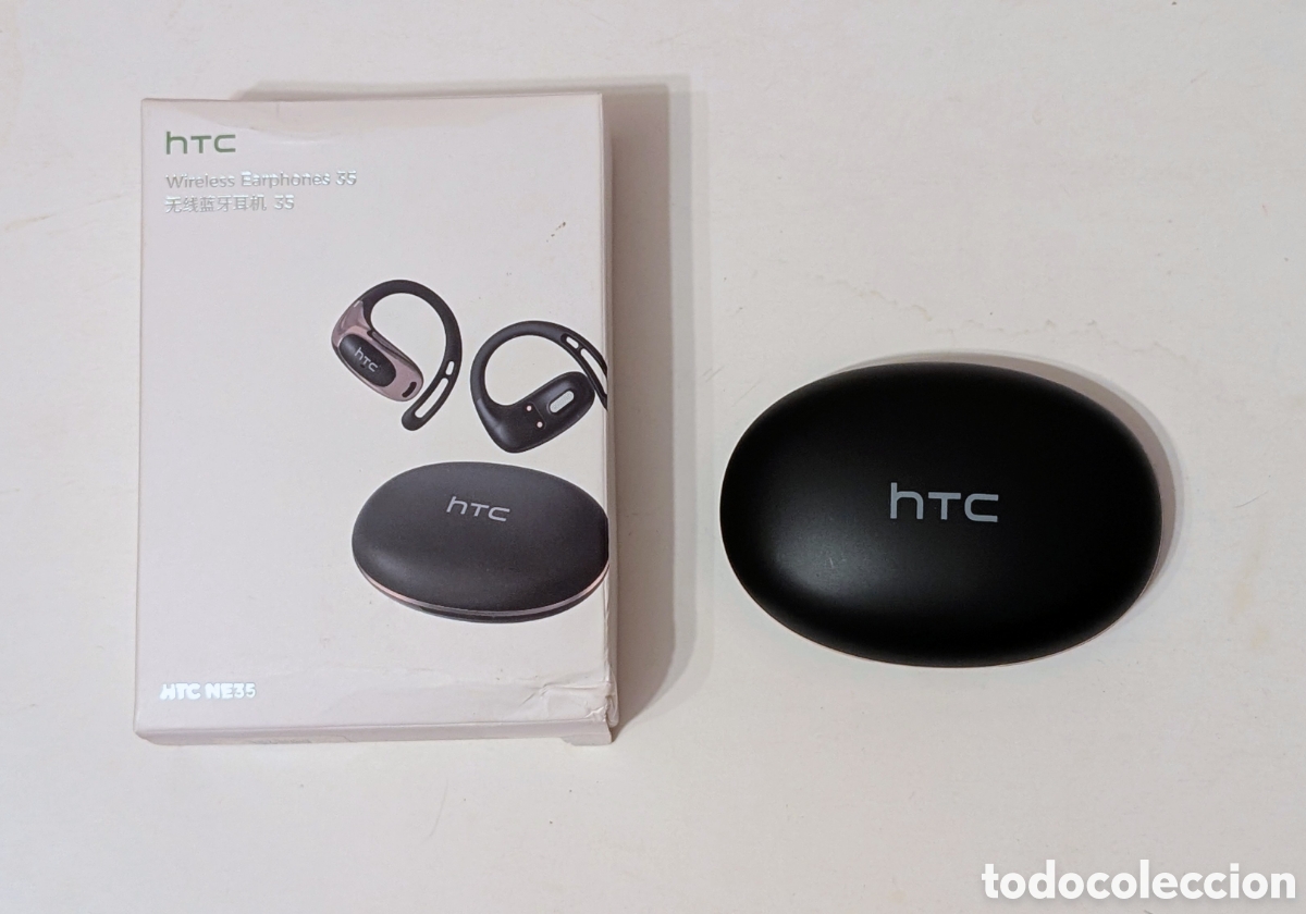 Segunda mano: Auriculares inal&aacute;mbricos HTC NE35. Auriculares Traductor - Foto 3