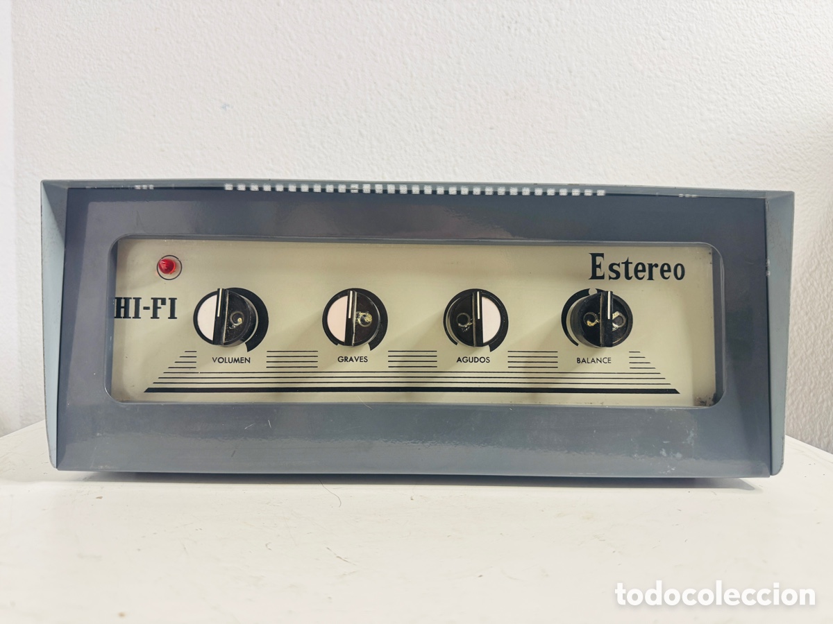 Segunda mano: Vacuum Tube Amplifier Hifi Vintage 1960s Sin Comprobar No Probado