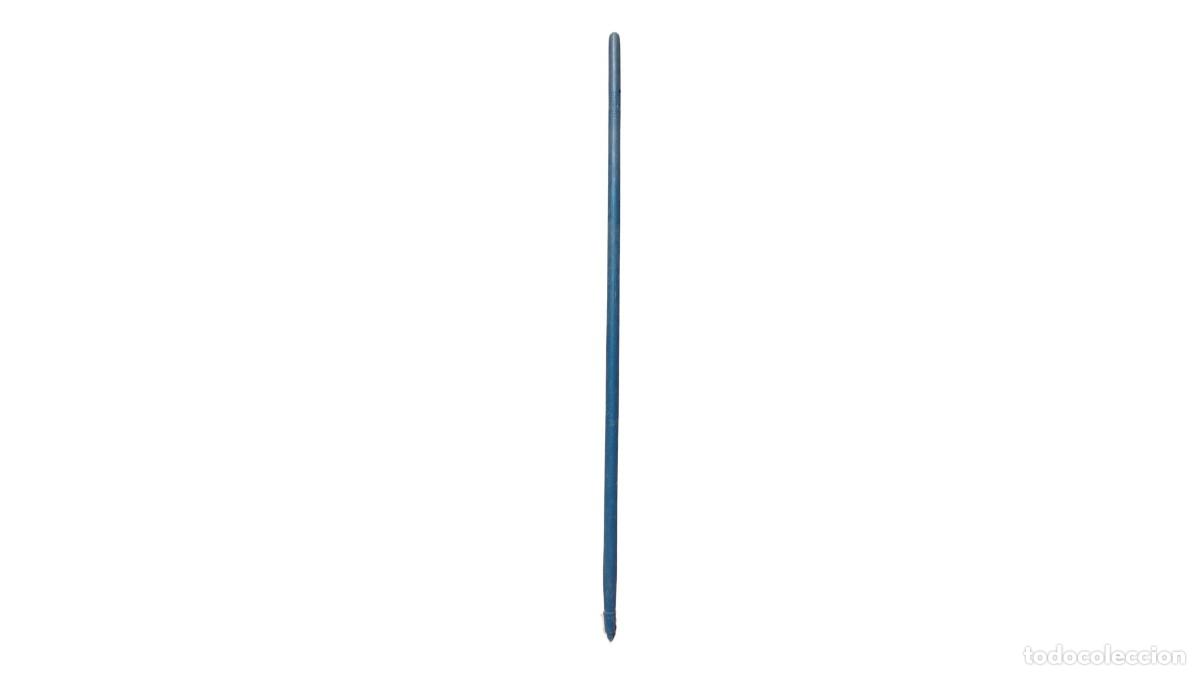 Second-Hand: Palo Azul de Madera para Caminata con Punta de Metal