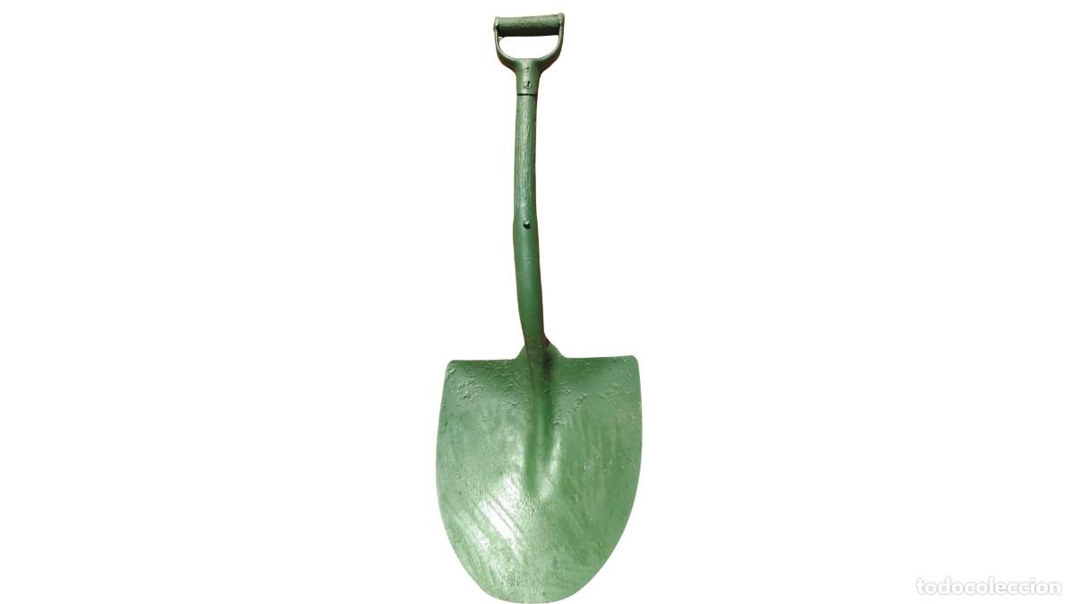 Segunda mano: Pala de Hierro Verde con Mango de Madera - Foto 2