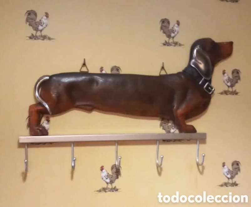 Segunda mano: Perchero, con forma de perro salchicha - Foto 1